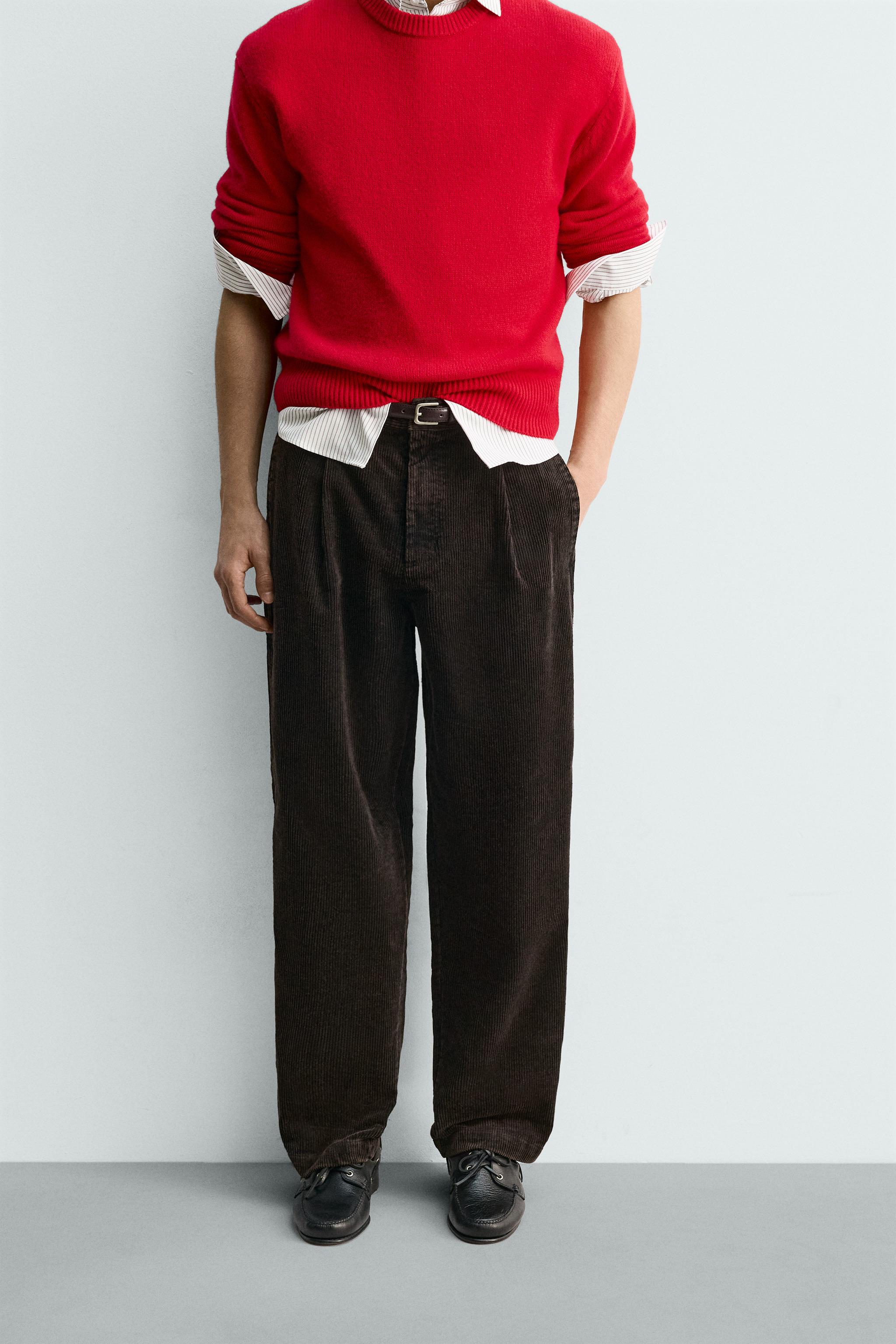 RELAXED FIT WASHED CORDUROY PANTS LIMITED EDITION